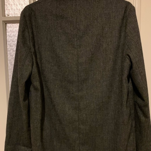 Zara Herringbone Blazer, without a lapel - Picture 12 of 12